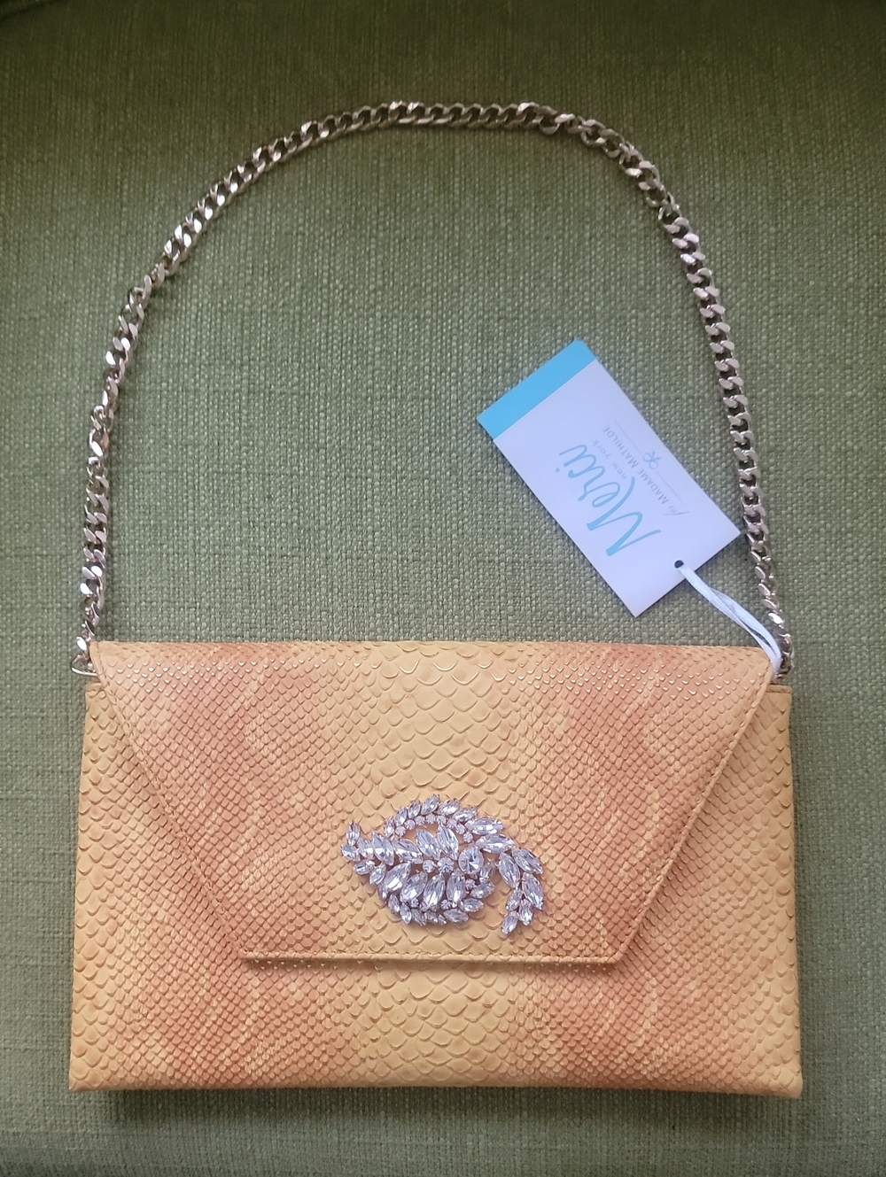Merci New York By MADAME MATHILDE Clutch Shoulder Purse